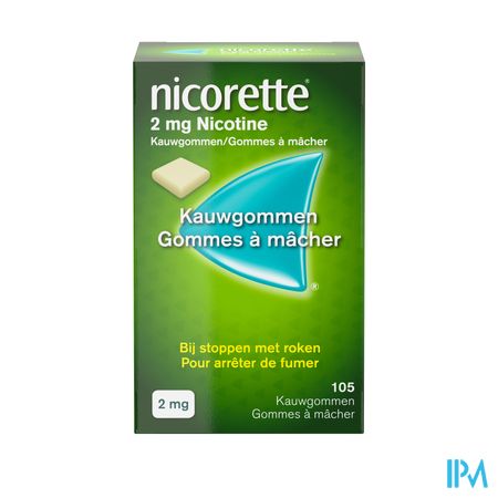 Nicorette Kauwgom 105x2mg