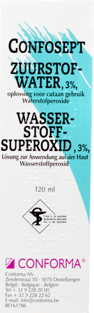 Confosept Zuurstofwater 1 X 120ml 5