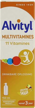 Alvityl Multivitaminen Drinkb.opl Fl 150ml 5