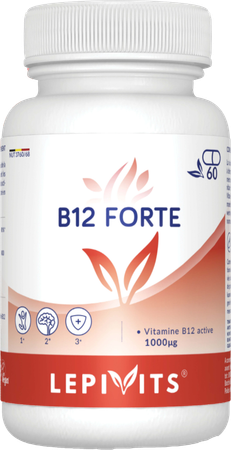 B12 Forte Pot Caps 60 Lepivits 1