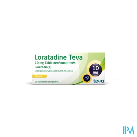 Loratadine Teva 10mg Tabl 100