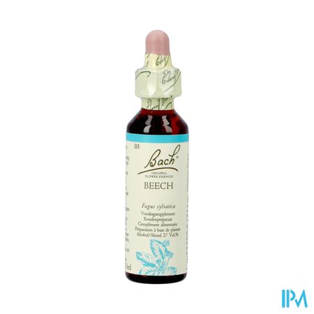 Bach Flower Remedie 03 Beech 20ml