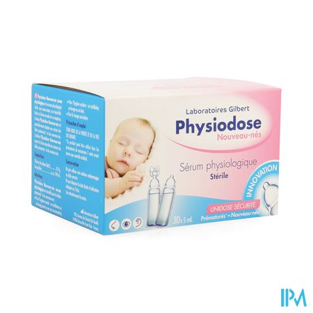 Physiodose Nouveau Nes Serum Physio 30x5ml 626716