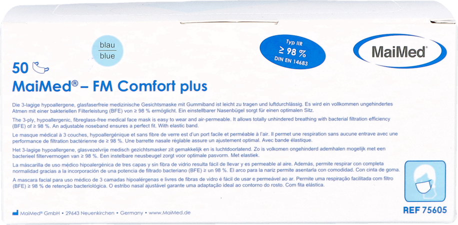 Maimed Mondmasker Chirurgisch Comfort 2r 50 3