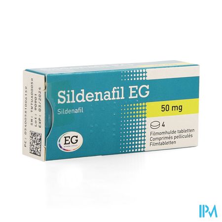 Sildenafil EG  50 Mg Comp Pell  4 X  50 Mg