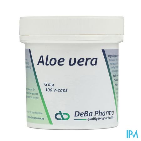 Aloe Vera 200:1 V-caps 100x75mg Deba 1