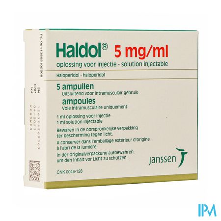 Haldol Amp 5 X 5mg/1ml