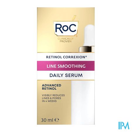 Roc Retinol Correx.line Smooth.daily Serum Fl 30ml 1