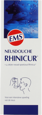 Rhinicur Douche Nasale + 4 Zakjes Spoelzout 10
