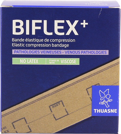 Thuasne Biflex 17+ Sterk Ijkteken Beige 8cmx4m 1