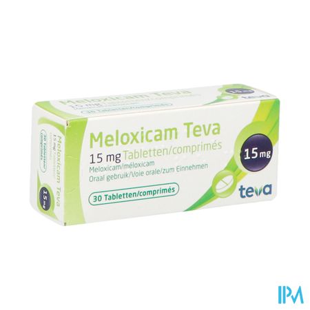 Meloxicam Teva 15mg Tabl 30 X 15mg