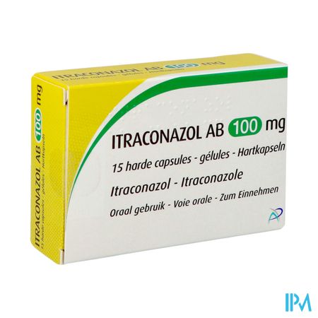 Itraconazol Ab 100mg Harde Caps 15 X 100mg