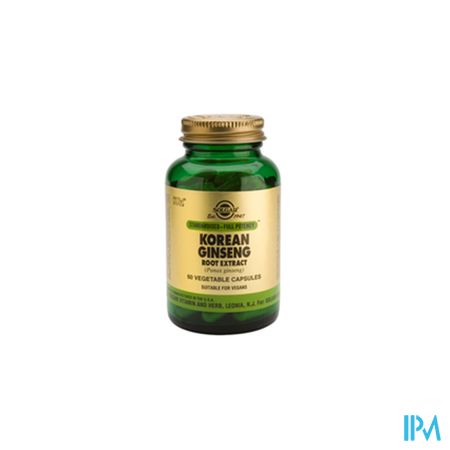 Solgar Ginseng Korean Root Extract V-caps 60 1
