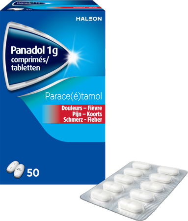 Panadol Blister Tabl 50x1g 3