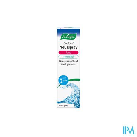 A.Vogel Cinuforce Neusspray Forte + Menthol 20ml