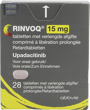 Rinvoq 15mg Verlengde Afgifte Tabl 28 1