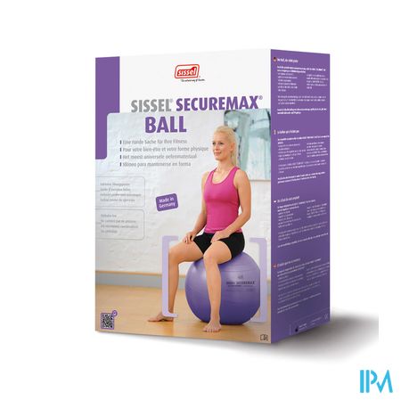 Sissel Ball Securemax Zitbal Diam.65cm Blauw-paars