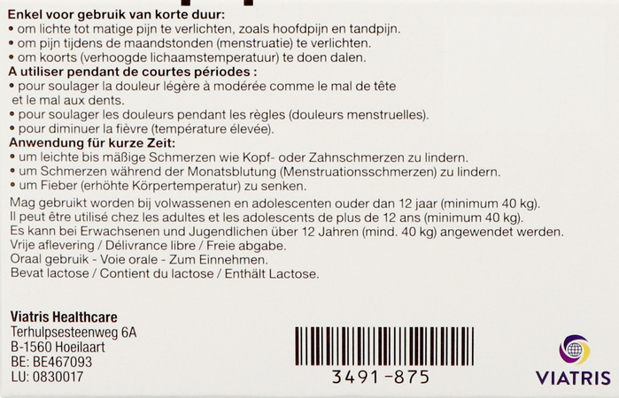 Brufen 400mg Filmomh Tabl 20 X 400mg 5