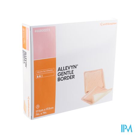 Allevyn Gentle Border Ster 17,5x17,5cm 10 66800273 1