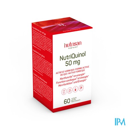 Nutriquinol 50mg Nf 60 Softgels  Nutrisan