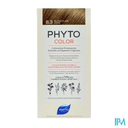 Phytocolor 8.3  Blond Clair Dore 6