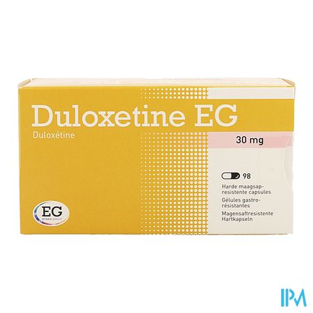 Duloxetine EG 30Mg Maagsapresist Caps 98 1