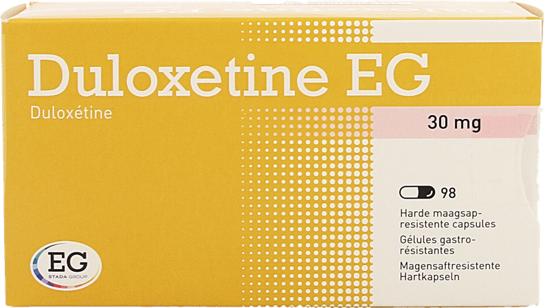 Duloxetine EG 30Mg Gastro Resist Caps 98 1