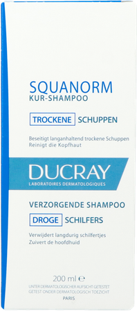 Ducray Squanorm Sh Droge Schilfers 200ml 4