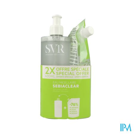 Svr Sebiaclear Micellair Water 400ml +navul. 400ml