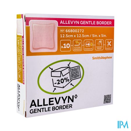 Allevyn Gentle Border Ster 12,5x12,5cm 10 66800272