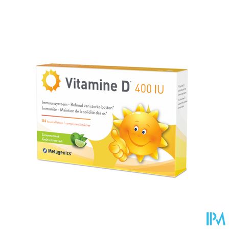 Vitamine D 400ui Metagenics Comp A Macher 84