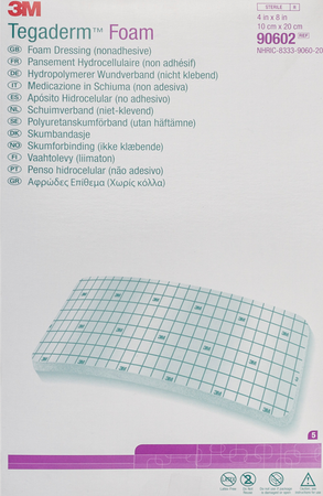 Tegaderm Foam Dressing 10,0x20,0cm 5 90602 1