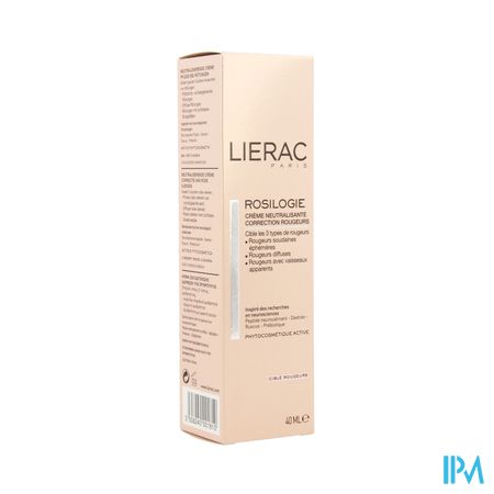 Lierac Rosilogie Creme Neutral Corr.roug. Tbe 40ml 2