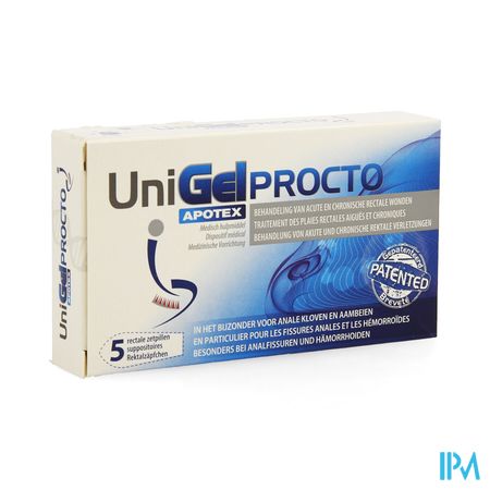 Unigel Apotex Procto Suppo 5