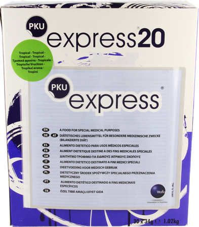Pku Express 20 Tropical 30 X 34g 1