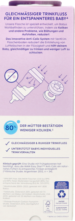 Mam Easy Start A/colic Zuigfl.pure Matt Lilac320ml 5
