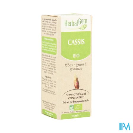 Herbalgem Zwarte Bes Maceraat 15ml