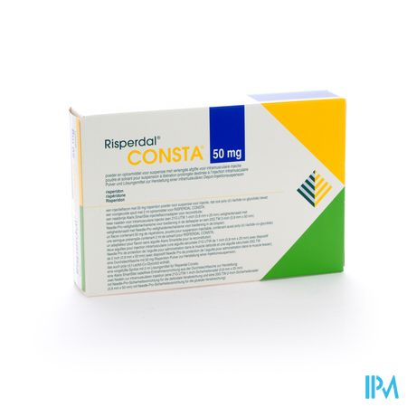 Risperdal Consta 50,0mg Fl Im 1x50,0mg/2ml+solv 2