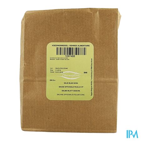 Salieblad Gesneden Doos 250g Fag 2