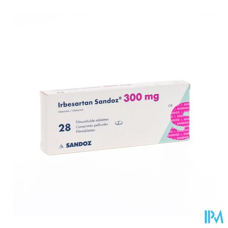 Irbesartan Sandoz 300mg Filmomh Tabl 28 X 300mg