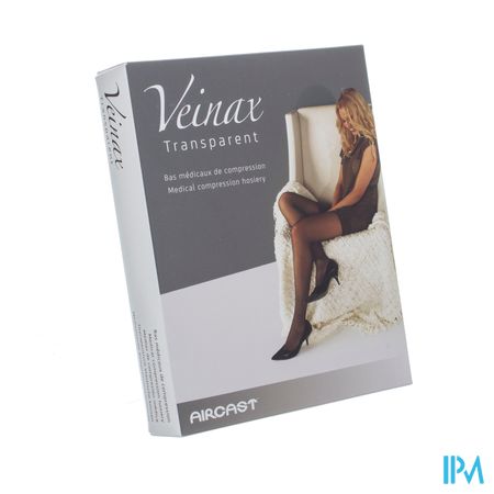 Veinax Collant Transparent 2 Long Noir Taille 2