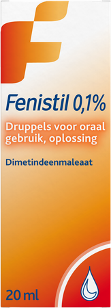 Fenistil 0,1% Drinkbare Opl 1mg/ml Gutt 20ml 1