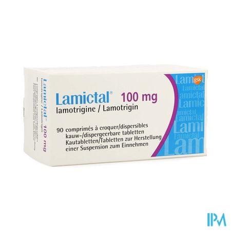 Lamictal Disp Tabl 90x100mg