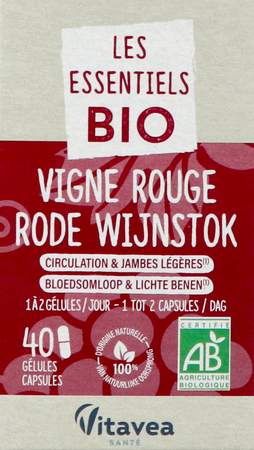Vitavea Vigne Rouge Bio Caps 40 2