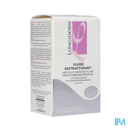 Longiderm Fluide Herstructurerend Gelaat Tube 50ml 3