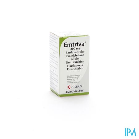 Emtriva 200mg Gel 30 X 200mg