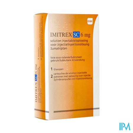 Imitrex Sc 6mg Opl Inj Patr. 2+auto Inj Glaxopen 1