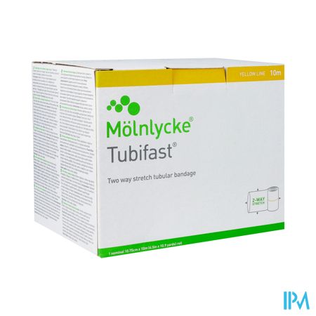 Tubifast Geel 10,75cmx10m 1 2440