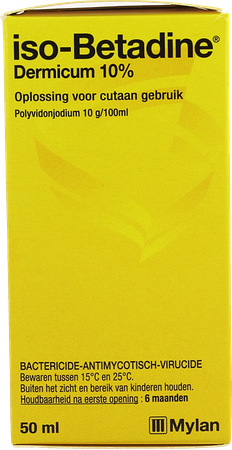 Iso Betadine Dermicum 10% Opl Fl 50ml 3