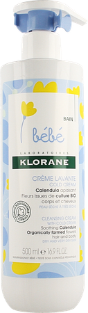 Klorane Bb Wascr Cold Cream Tube 500ml 3